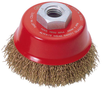 Draper CRIMP WIRE WIRE BRUSH - 60MM 52635 52635 Crimped Wire Cup Brushes