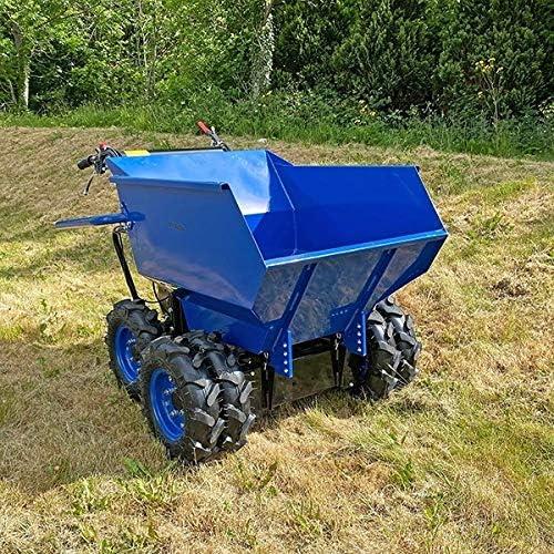 Hyundai 196cc 4-Wheel Drive 500kg Payload Mini Dumper / Power Barrow | HYMD500