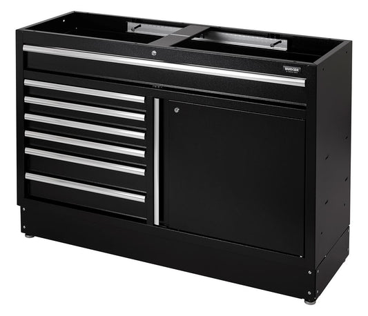 BUNKER  Modular Floor Cabinet, 7 Drawer, 1360mm