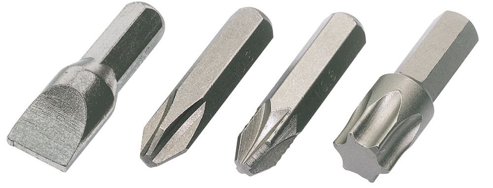 Draper 8MM PLAIN SLOT IMPACT BIT 30904 30904 Impact Screwdriver Bits