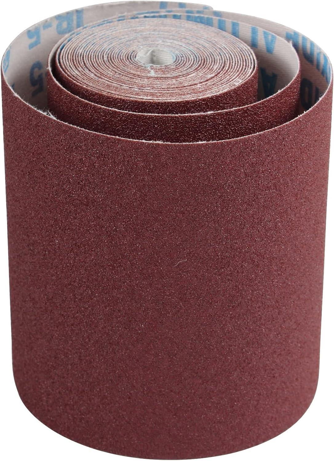 ProDec Advance ProFlex 60 Grit Coarse Abrasive Sanding Roll 5m x 115mm – Flexible Low-Clog Aluminium Oxide Cloth for Hand or Machine Sanding