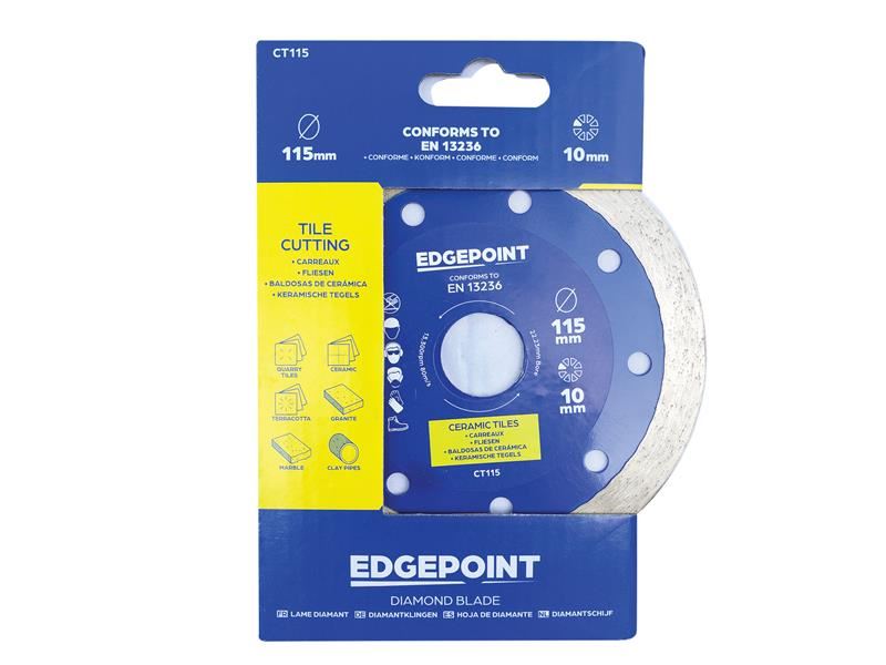 EdgePoint EDGDBCT115 CT115 Tile Cutting Diamond Blade 115mm