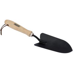 Draper CARBON STEEL HAND TROWEL 83988 Carbon Steel Hand Trowel with Hardwood Handle