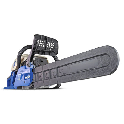 Hyundai HYC6200X Petrol Chainsaw 62cc Easy Start 2-Stroke Garden Saw Tree Log Cutting Garden Saw