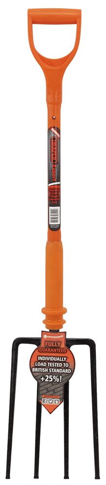 Draper INSULATED CONTRACT FORK IYD 75182 Fully Insulated Solid Forged Contractors Fork