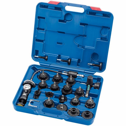 Draper RADIATOR PRESSURE TEST KIT 14455 22 piece Cooling System Pressure Test Kit