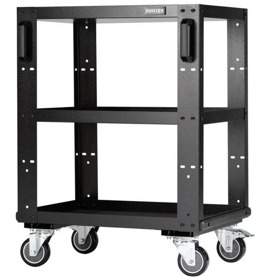 BUNKER  Modular 3 Tier Tool Trolley, 646mm