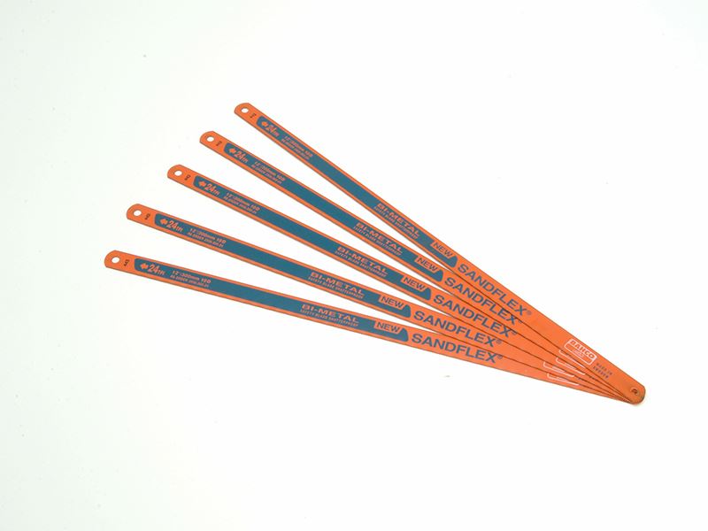 Bahco 3906-300-24-5P 3906 Sandflex� Hacksaw Blades 300mm (12in) x 24 TPI (Pack 5)
