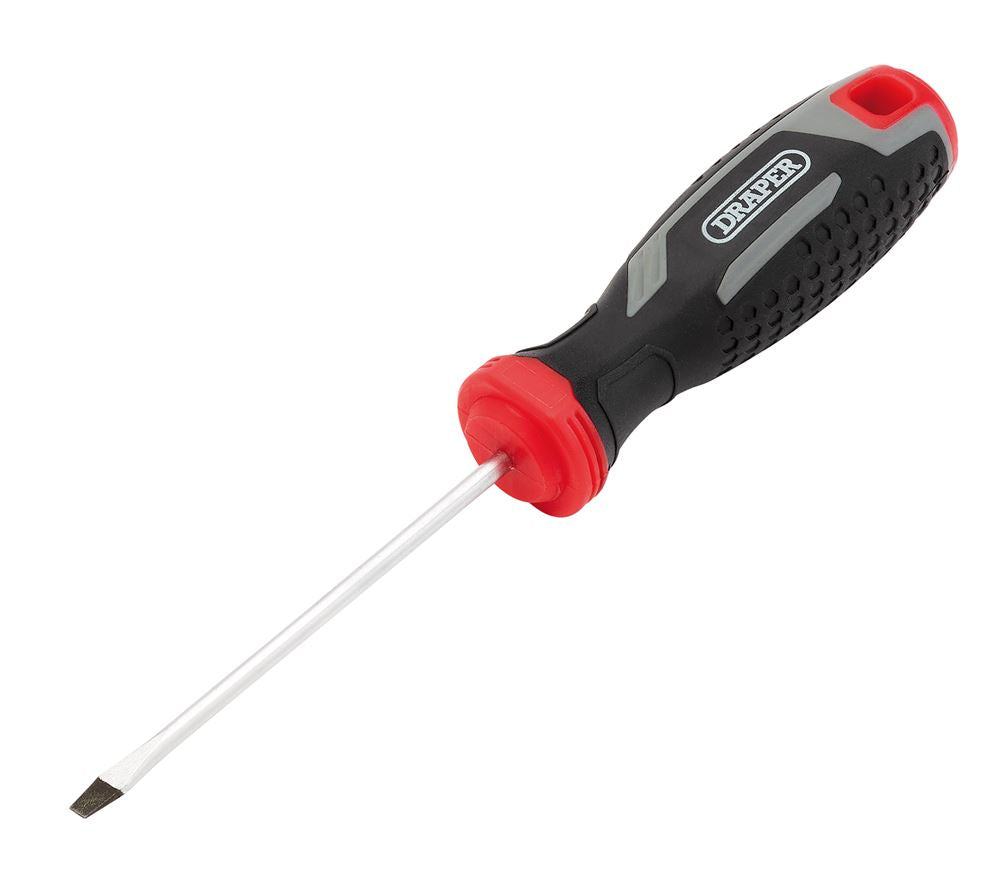 Draper SL3X75MM SLOTTED SCREWDRIVER Slotted Soft Grip Screwdrivers