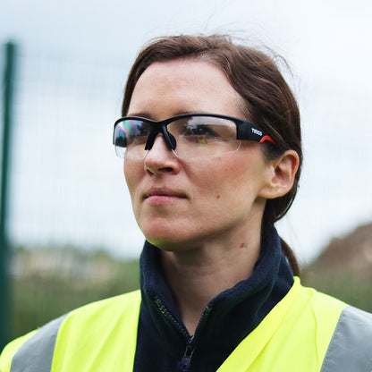TIMCO Premium Safety Glasses One Size Clear Pack 1
