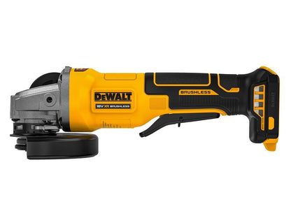DeWalt Power Tools DCG408N XR Brushless Paddle Switch Angle Grinder 125mm 18V Bare Unit