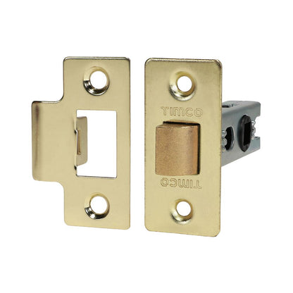 TIMCO Eco Tubular Latch E Brass 67mm Pack 1