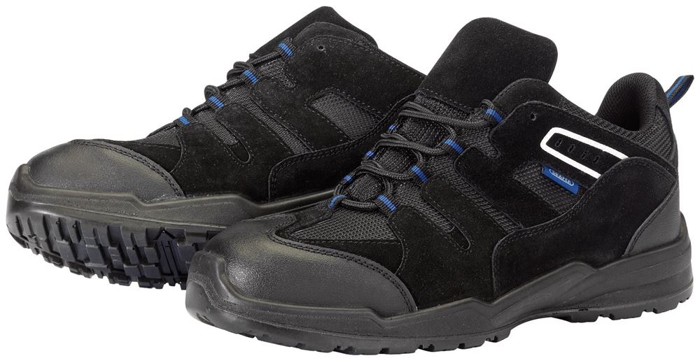 85949 Draper Trainer Style Safety Shoe, Size 12, S1 P SRC LWST Safety Footwear Professional Trade DIY Workshop Garage Use