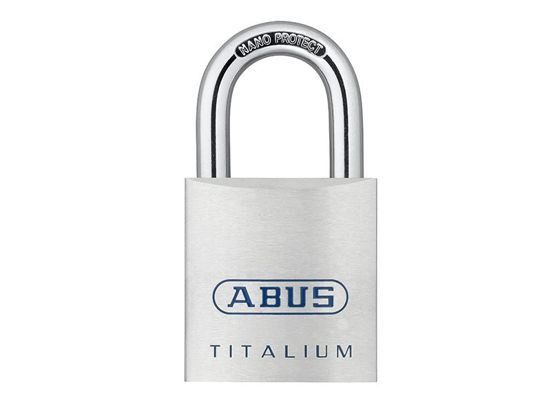 ABUS 56222 80TI/40mm TITALIUM� Padlock Keyed Alike KA8012