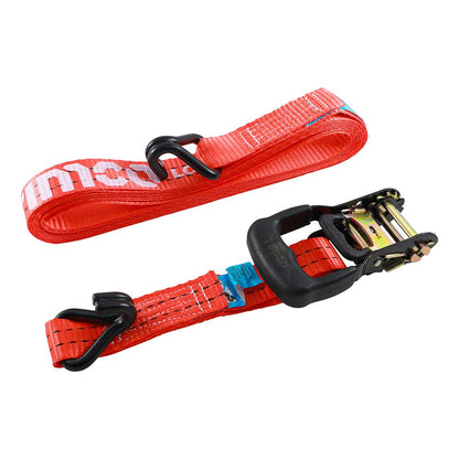 TIMCO J Hook Ratchet Straps COM 6m x 35mm Pack 2