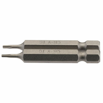 Draper 2PC 50MM T6 S/D BIT 66481 1/4" hex. Draper TX-STARÂ® E Shank Insert Bits