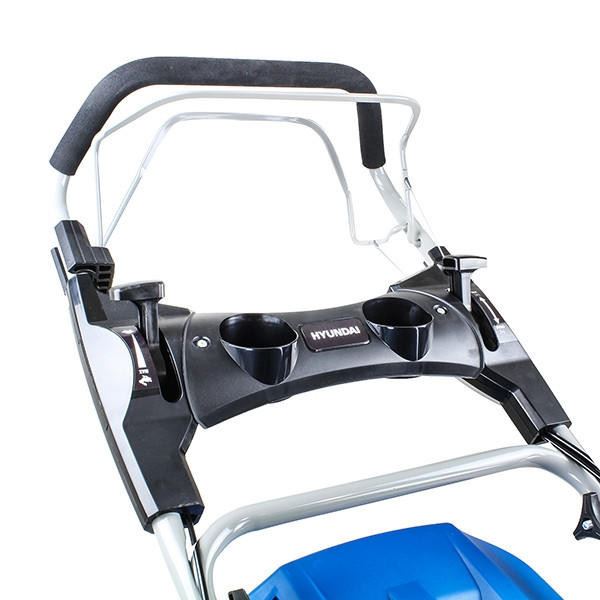 Hyundai HYM480SPER Petrol Lawn Mower 48cm 19in 139cc Electric Start Self Propelled Rear Roller 480mm Garden Mower Garden Grass Cutting