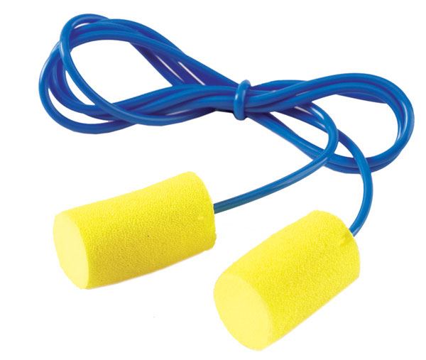 3M EAR CABOCORD CC01000 CORDED EAR PLUGS YELLOW 484X310X812MM