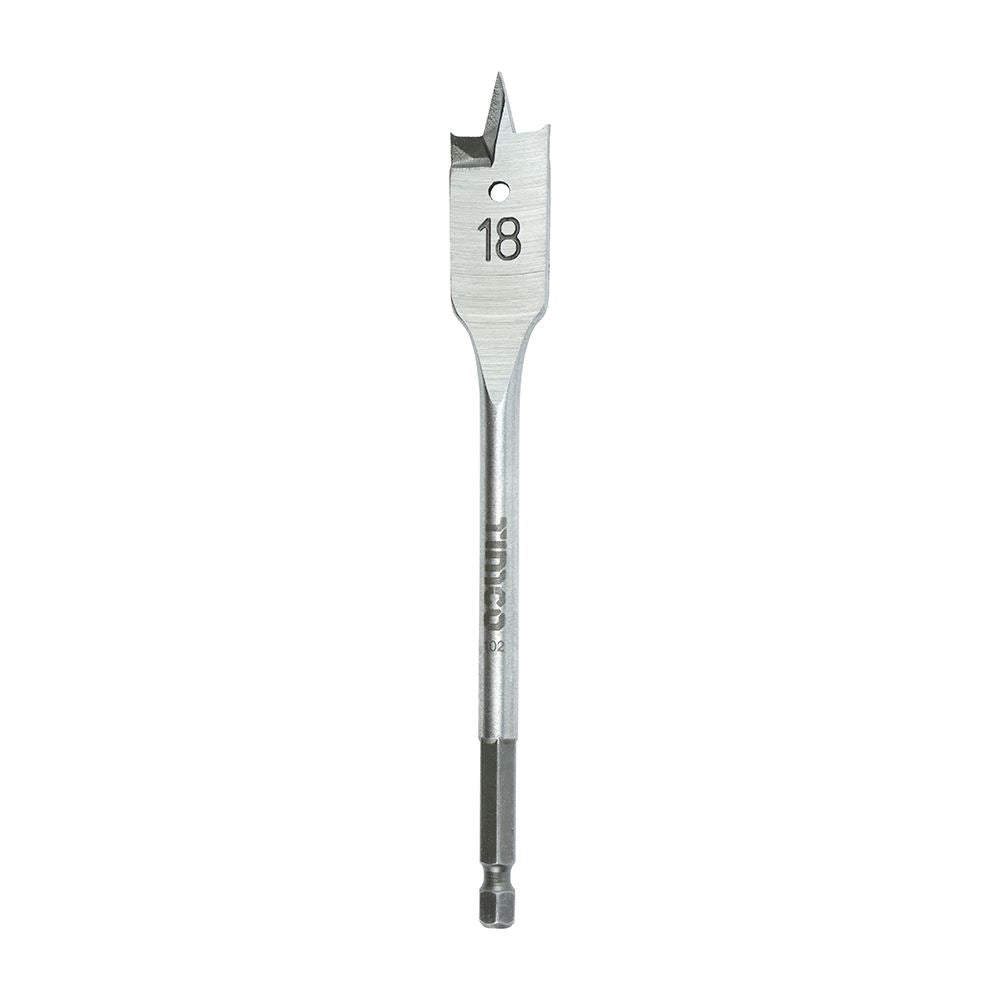 TIMCO Flat Wood Bit 18.0 x 152 Pack 1