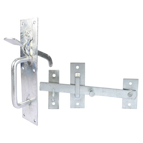 TIMCO Medium Suffolk Latch HDG 205 x 45mm Pack 1