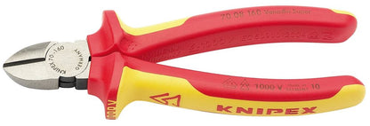 Draper VDE DIA CUT.NIPPERS 160MM 31926 VDE Fully Insulated Diagonal Side Cutters