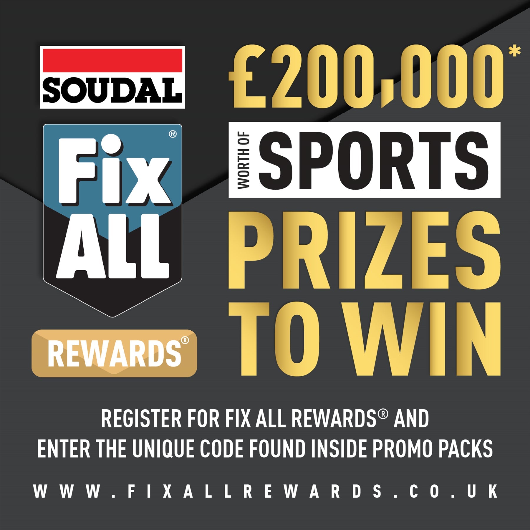 Soudal Fix ALL Promotional 3 pack High Tack Adhesive Sealant Hybrid Polymer Strong Grab 290ml