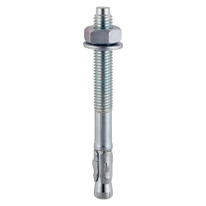 TIMCO Throughbolt - BZP M8 x 65 Silver Pack 100