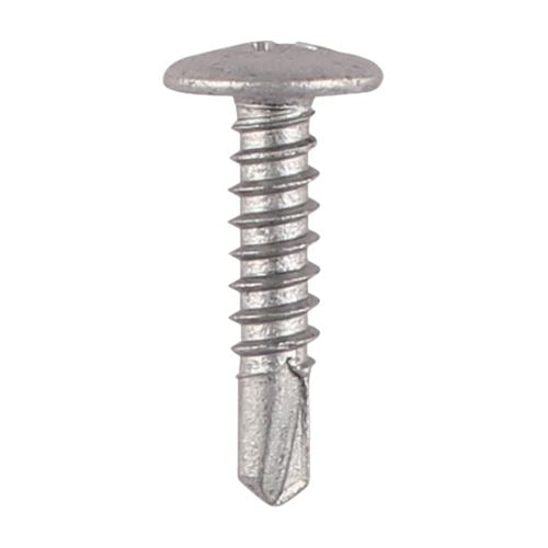 TIMCO Low Wafer Screw PH2 SDRILL EXT 4.8 x 22 Silver Pack 200