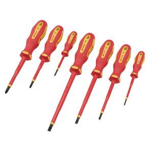 64694 XP1000 XP1000 VDE Screwdriver Set (7 Piece) 965/7 VDE Screwdrivers Professional Trade DIY Workshop Garage Use