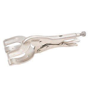 Draper SELF GRIP WELDING CLAMP 250MM 81650 280mm Self Grip Welding Clamp
