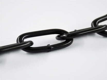 Faithfull FAICHCUT50B Black Japanned Chain 5.0mm x 2.5m - Max Load 160kg |