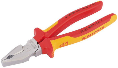 Draper 200MM VDE COMBINATION PLIERS 59818 VDE Fully Insulated High Leverage Combination Pliers