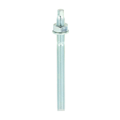 TIMCO Chemical Anchor Stud Zinc Silver M10 x 130 Pack 10.0