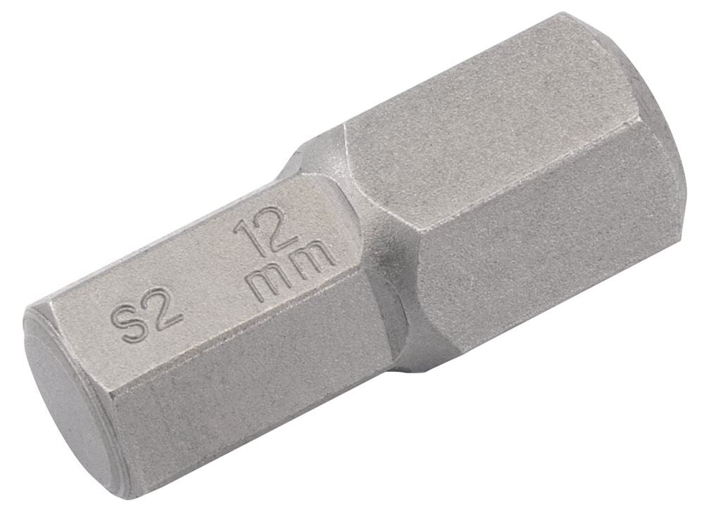 Draper 12MM HEX BIT 10MM HEX X 30MM 33331 Spare 10mm Hex. Insert Bits For Mechanic's Bit Sets