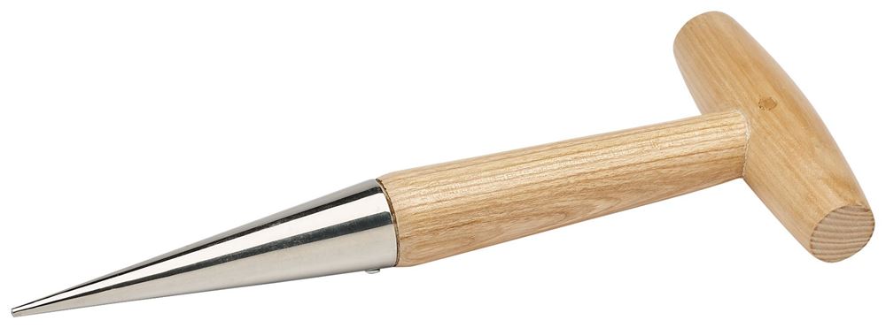 08679 Draper Heritage Heritage Stainless Steel Dibber with Ash Handle DGHD Planters and Dibbers Professional Trade DIY Workshop Garage Use