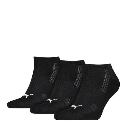Puma Cushioned Sneaker Sock Black/White 9-11