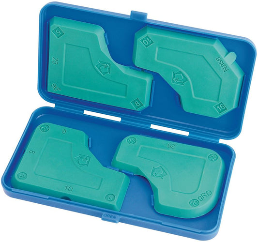 Draper 4PC RUBBER GROUTING PROFILES 26209 Sealant Smoothing Set (4 Piece)
