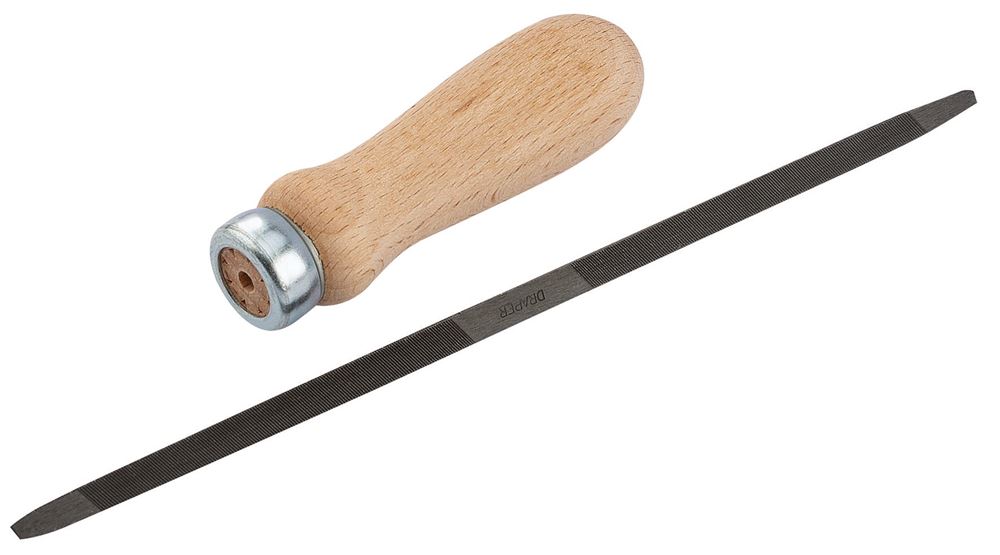 Draper 175MM D/E SAW FILE(1) PACKED 60312 175mm (7") Double Ended Saw File (display packed)