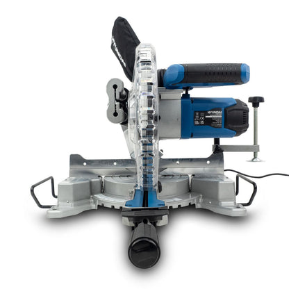 Hyundai HYMS2000E Electric Mitre Saw 2000W 230V 255mm Chop Saw Sliding Saw Woodworking Chop Saw