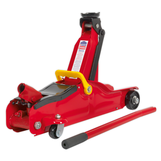 SEALEY - 1050CXLE Trolley Jack 2tonne Low Entry Short Chassis