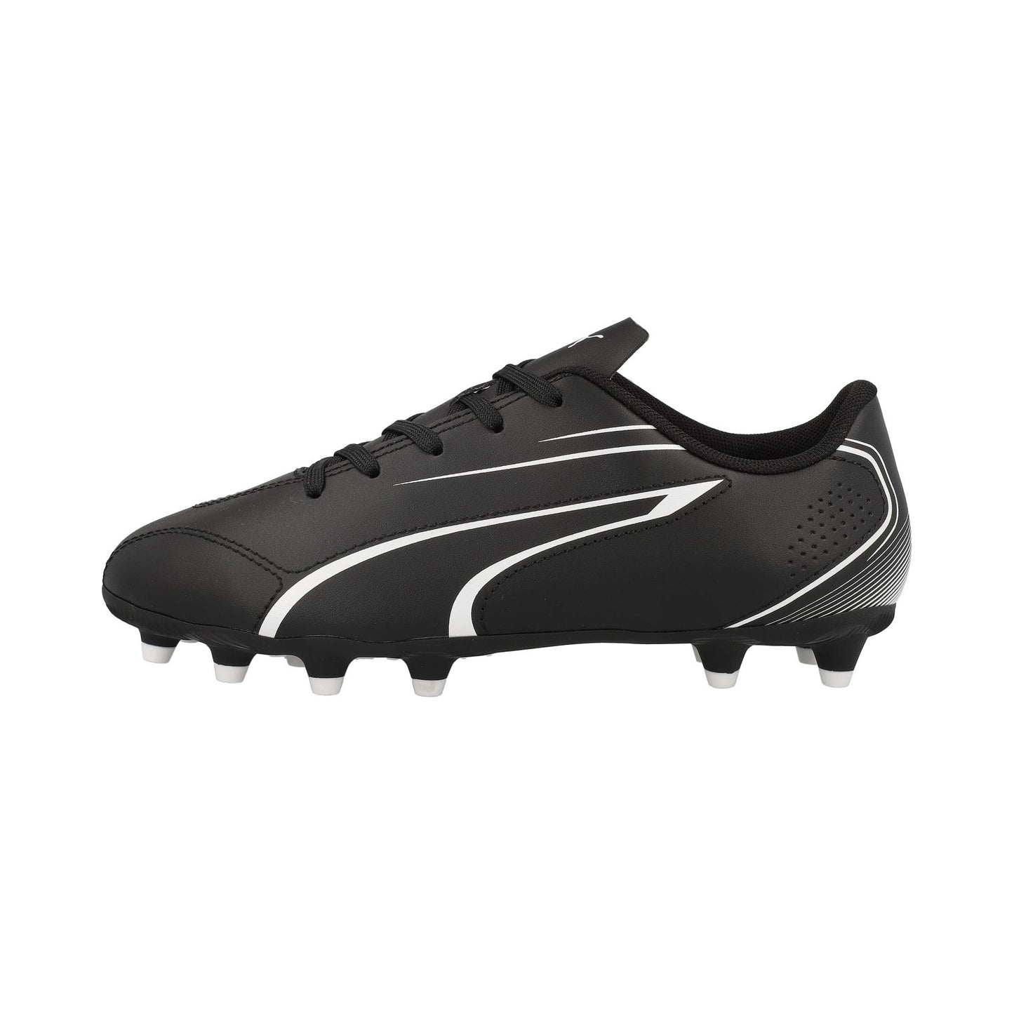 Puma Vitoria FG/AG Football Boots - 6 - Black/Luminous Blue