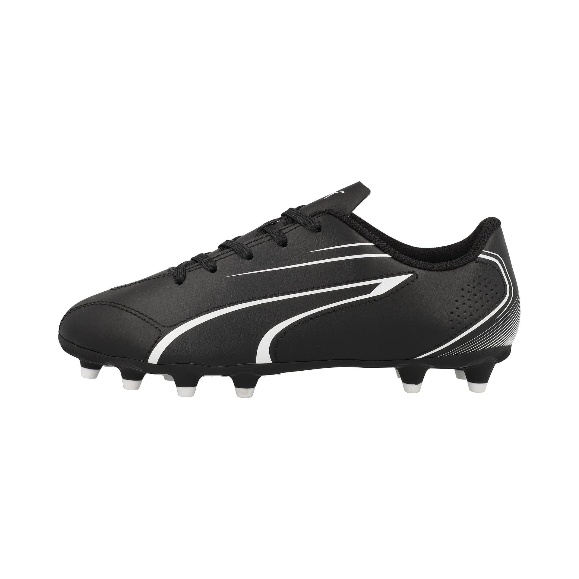 Puma Vitoria FG/AG Football Boots - 10 - White/Black