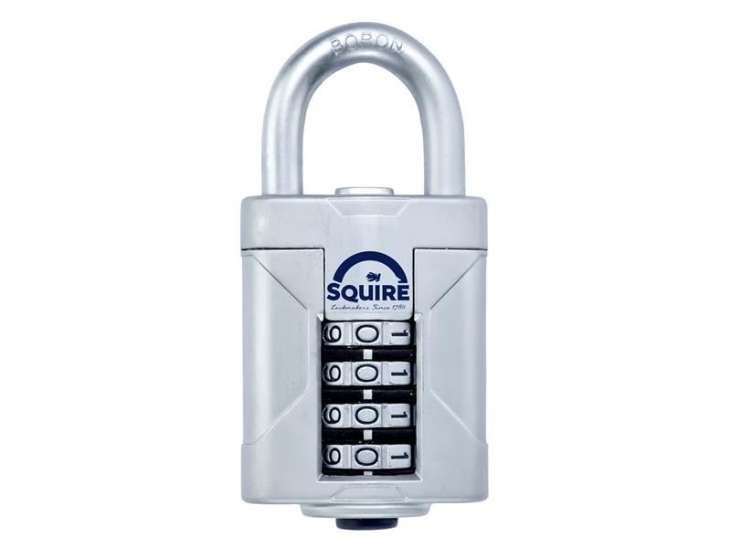 Squire VULCAN COMBI 50 Vulcan Open Boron Shackle Combination Padlock 50mm