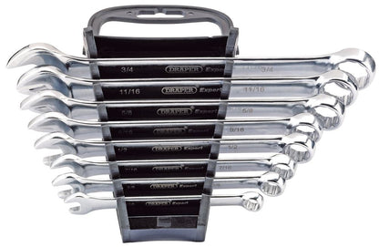 Draper 8PC IMPERIAL COMB.SPAN.SET 85939 Draper Expert HI-TORQÂ® Imperial Combination Spanner Set (8 Piece)