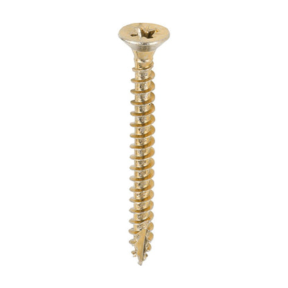 TIMCO Classic Screw PZ2 CSK ZYP 4.0 x 40 Gold Pack 200