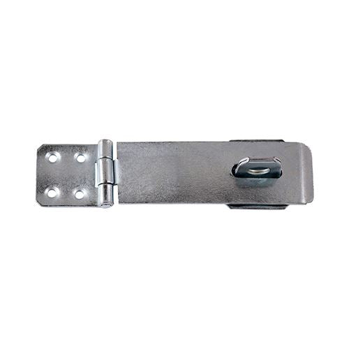 TIMCO Safety Hasp-Staple Zinc 4 1/2" Silver Pack 1