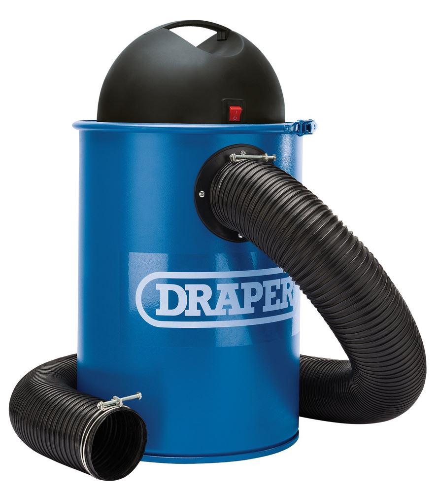Draper 50 LITRE DUST EXTRACTOR 54253 50L Dust Extractor (1100W)