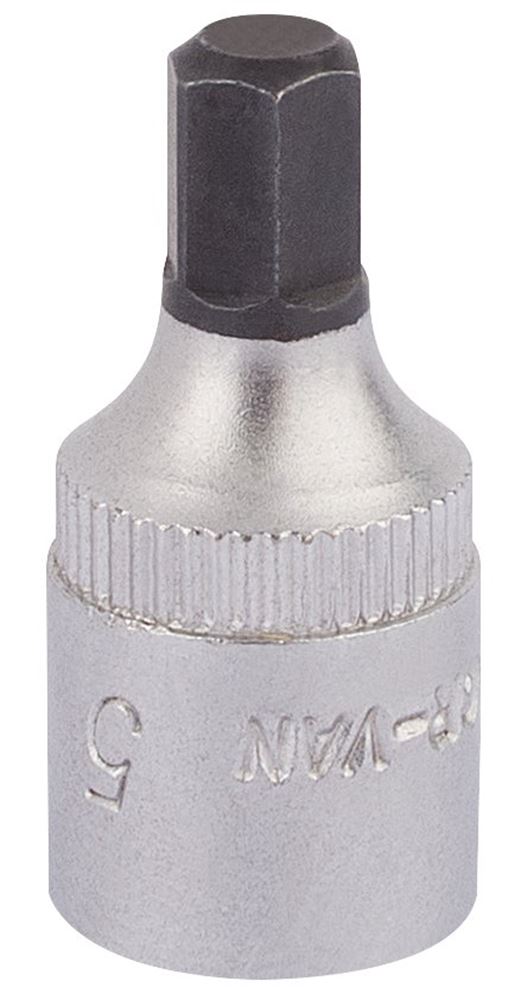 11126 Elora Elora Hexagon Screwdriver Socket, 1/4 Sq. Dr., 5mm 1455-IN 5 1/4 Screwdriver Sockets Professional Trade DIY Workshop Garage Use