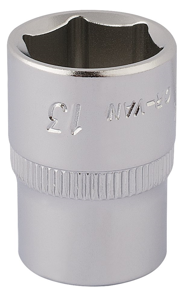 Draper 13MM HEX SOCKET 1/4DRIVE 11102 1/4" Sq. Dr. Metric Hexagon Sockets