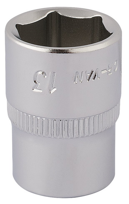 Draper 13MM HEX SOCKET 1/4DRIVE 11102 1/4" Sq. Dr. Metric Hexagon Sockets